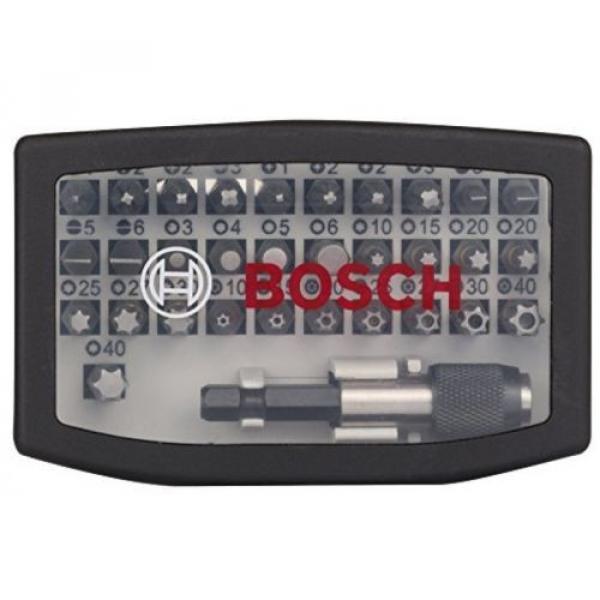 Bosch Screwdriver Bit Power Tool Set Of 32 with Quick Change Universal Holder #1 image