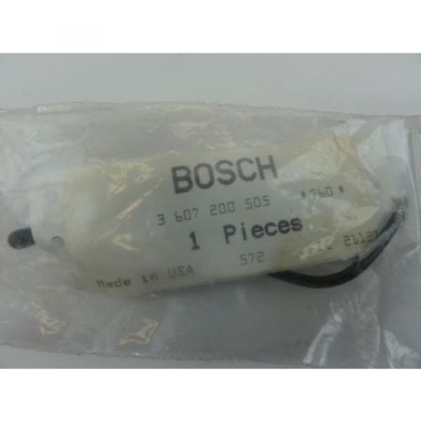 Bosch #3607200528 New Genuine OEM Switch for 3607200505 1601A 1602A 19051 1604A #8 image