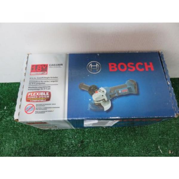 Bosch 18V Li-Ion Cordless 4 1/2&#034; Cutoff/Angle Grinder CAG180B #2 image