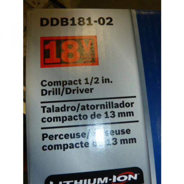 Bosch DDB181-02 18V Lithium Ion Drill #2 image