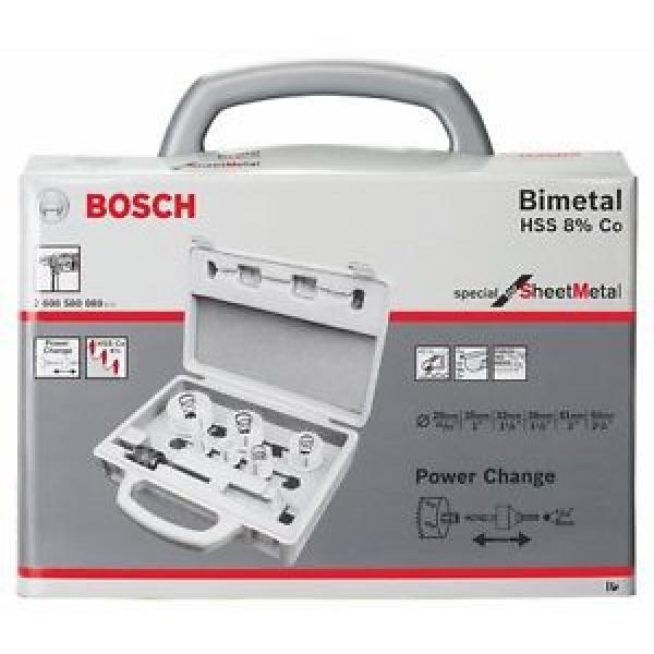 Bosch 2608580089 9 Piece Sheet Metal Holesaw Set (CLEARANCE) #1 image