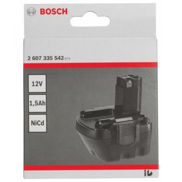 new Genuine Bosch NiCAD 12V1.5AH O-BATTERY for Drills 2607335542 3165140309370# #2 image