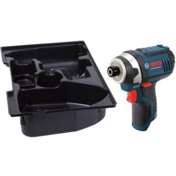 Bosch Impact Driver Cordless 12 Volt Lithium-Ion 1/4 in Variable Speed with Tray #1 image
