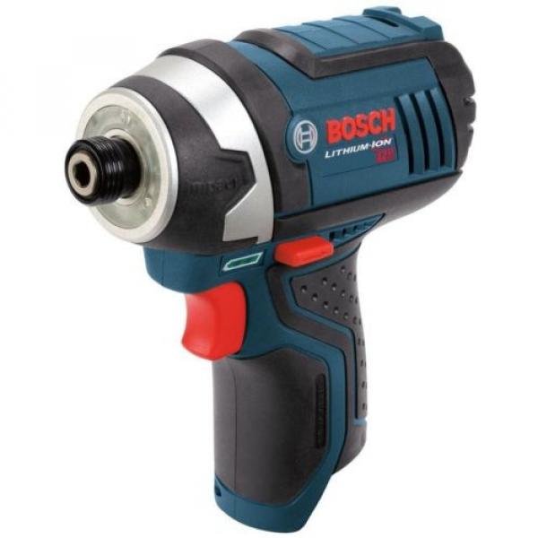 Bosch Impact Driver Cordless 12 Volt Lithium-Ion 1/4 in Variable Speed with Tray #2 image