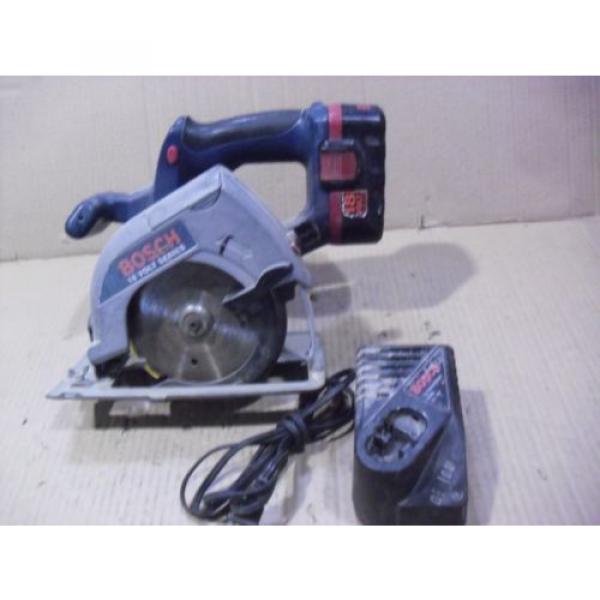 Bosch 18 Volt 5-3/8&#034; Cordless Saw # 1659 With BAT025 Battery &amp; BC003 Charger #1 image