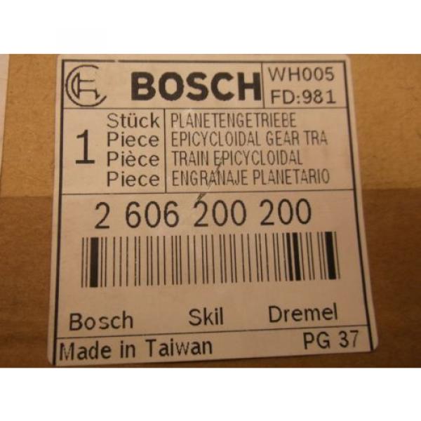 New BOSCH Service Parts 2606200200 Epicycloidal Gear Train (A42) #5 image