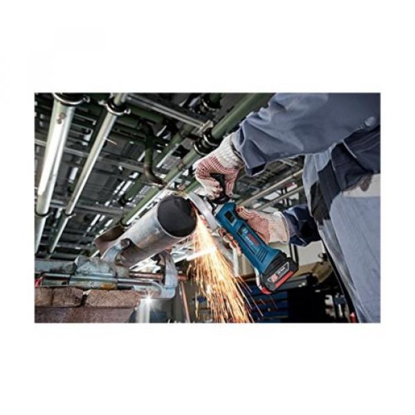 Bosch Professional GWS 18 V-LI Cordless Angle Grinder with Two 18 V 4.0 Ah #4 image