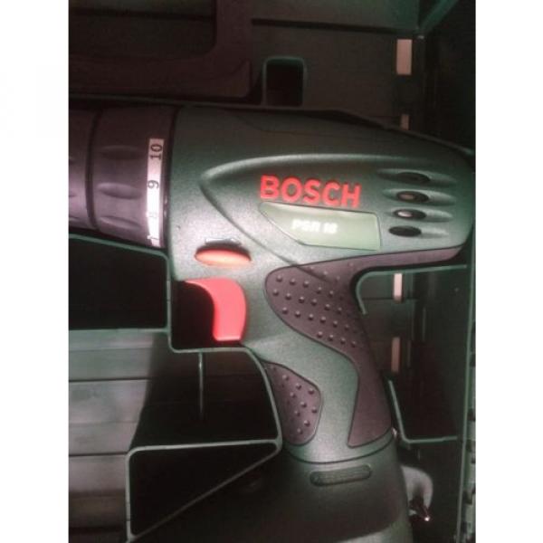 Bosch PSR18 18v Cordless Drill Driver *Bare Unit* + Carry Case #5 image