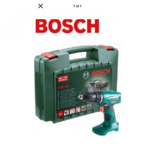 Bosch PSR18 18v Cordless Drill Driver *Bare Unit* + Carry Case #6 image