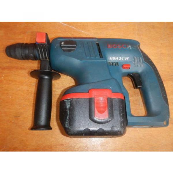 Bosch-GBH-24VF-24V-cordless-rotary-hammer-drill-2-batteries-charger-user manual #1 image