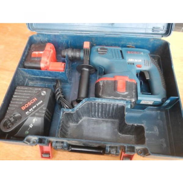 Bosch-GBH-24VF-24V-cordless-rotary-hammer-drill-2-batteries-charger-user manual #5 image