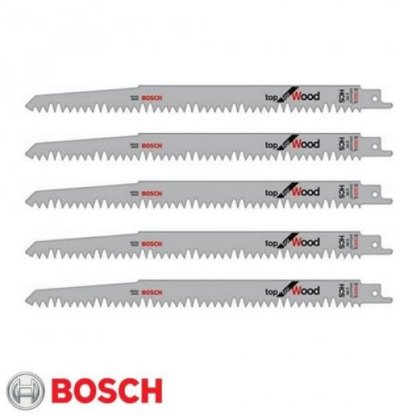 Bosch S1531L reciprocating saw blades shark sabre wood pruning recipro Pack of 5 #1 image