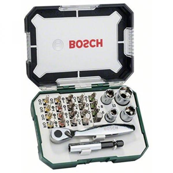 Bosch Screwdriver Bit and Ratchet Set 26 Pieces NEW #3 image