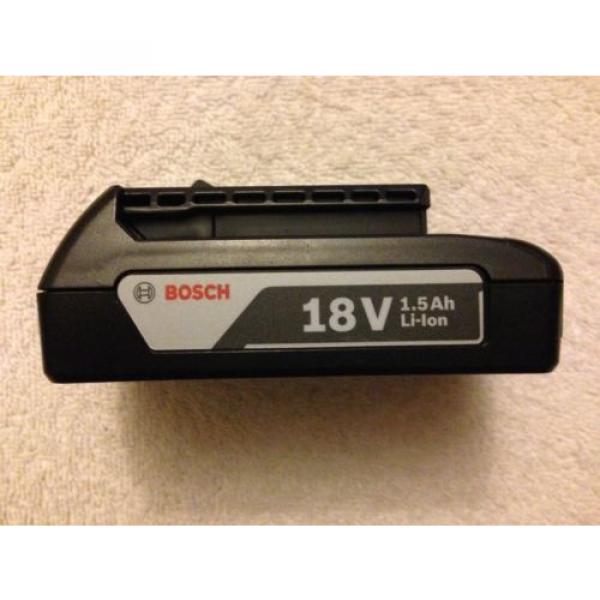 New Bosch BAT611 18V 18 Volt  Lithium Ion 1.5Ah Battery Li-ion #1 image