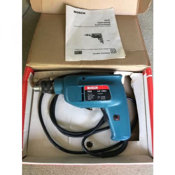 Bosch - 1122 3/8&#034; Drill - 0-2100 RPM - Excellent Condition #1 image