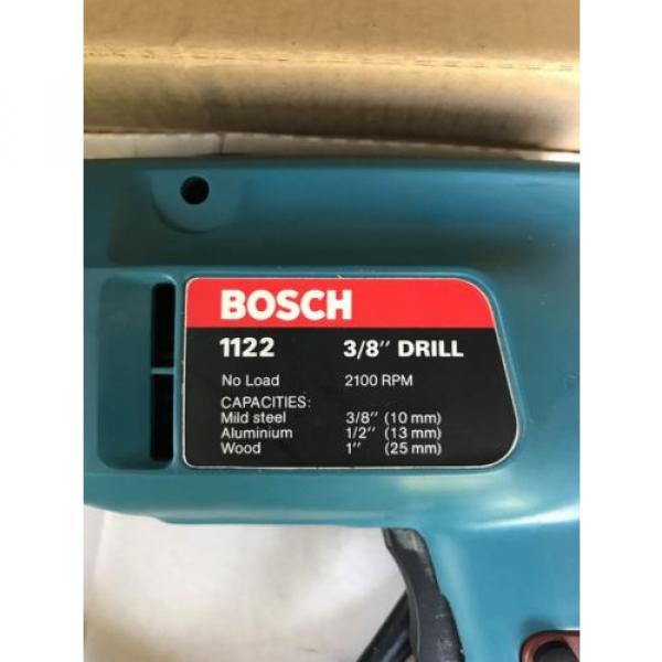 Bosch - 1122 3/8&#034; Drill - 0-2100 RPM - Excellent Condition #3 image