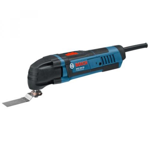New Bosch Professional Multi Cutter With 8 Accessories GOP 250CEC 240 Volt #1 image