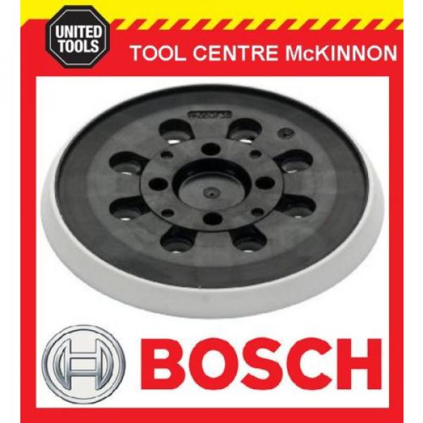 BOSCH PEX 300 AE, PEX 400 AE SANDER REPLACEMENT 125mm BASE / PAD - NEW STYLE #1 image