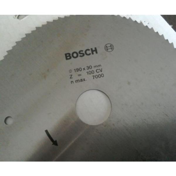 Bosch Circular Saw Blade 190mm x 30mm Bore (reducers available) x 100t. Free P&amp;P #2 image