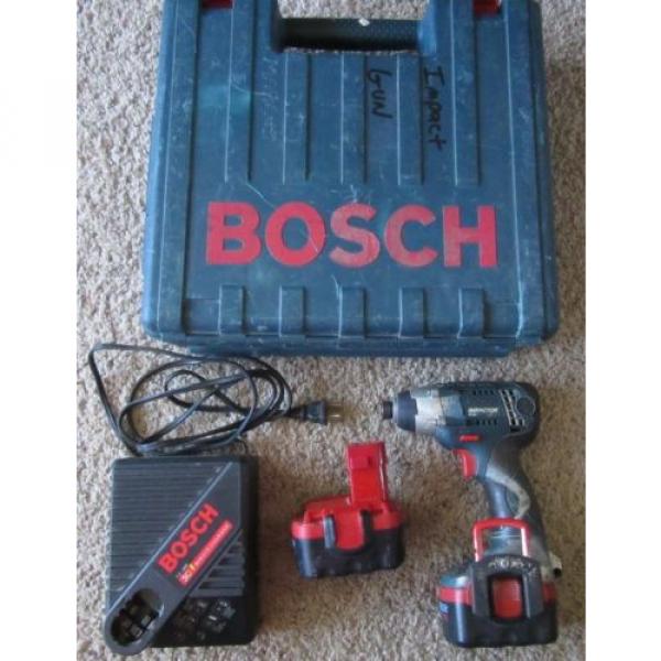 Bosch 14.4V Impactor Kit 23614 w Case, Battery Charger, 2 Batteries #1 image