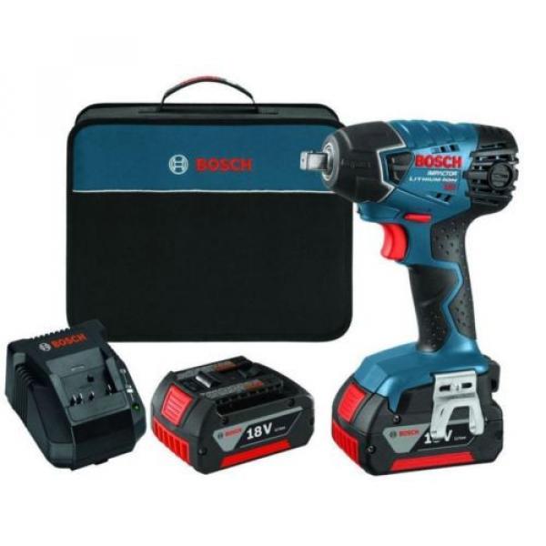 New Home Durable Heavy Duty 18-Volt Lithium-Ion 1/2 in. Impact Wrench Kit #1 image