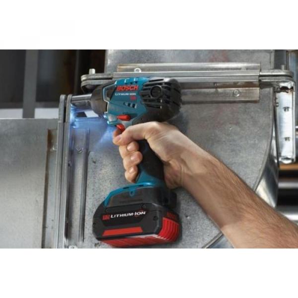 New Home Durable Heavy Duty 18-Volt Lithium-Ion 1/2 in. Impact Wrench Kit #3 image