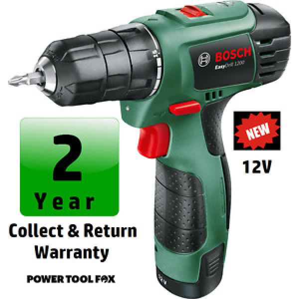 new Bosch EasyDRILL 1200 - 12V Cordless Driver DRILL 06039A2172 4053423201352 #1 image
