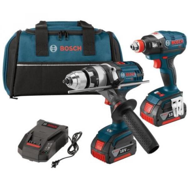 Hammer Drill and Socket-Ready Impact Driver Lithium-Ion Cordless Combo Kit 2 #1 image