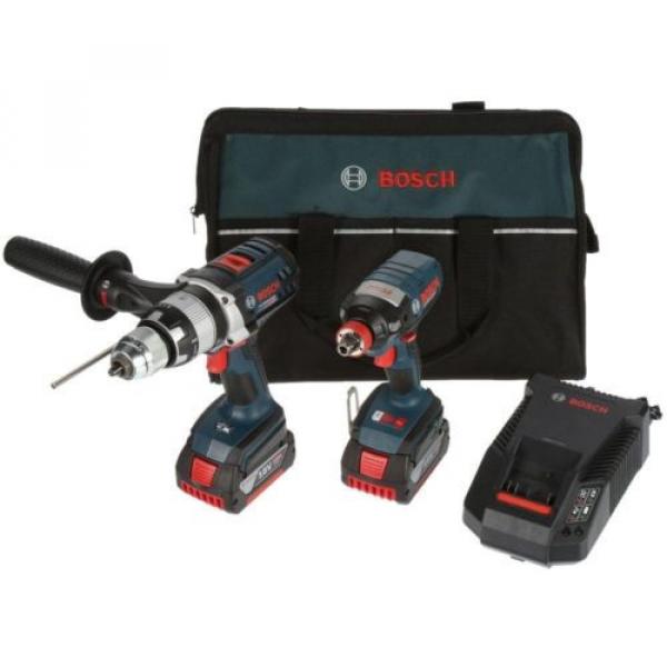 Hammer Drill and Socket-Ready Impact Driver Lithium-Ion Cordless Combo Kit 2 #2 image