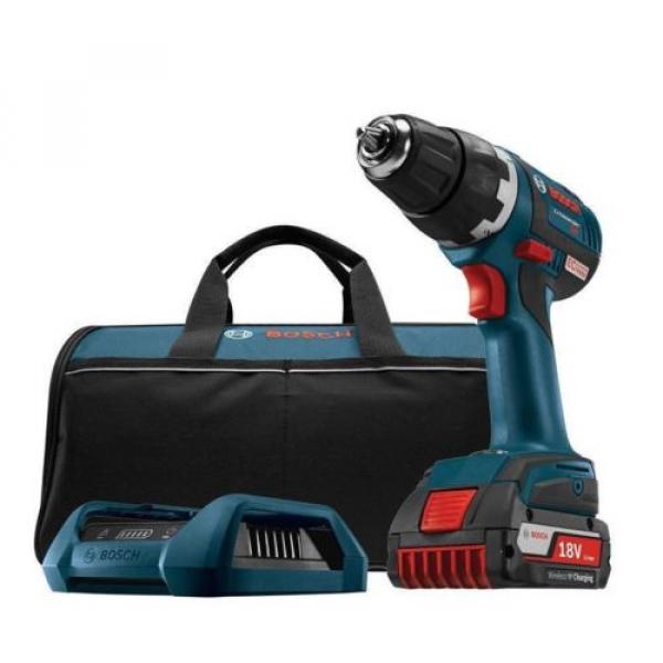 New 18V Lithium-Ion Brushless 1/2 in. Cordless Compact Tough Drill Driver Kit #1 image