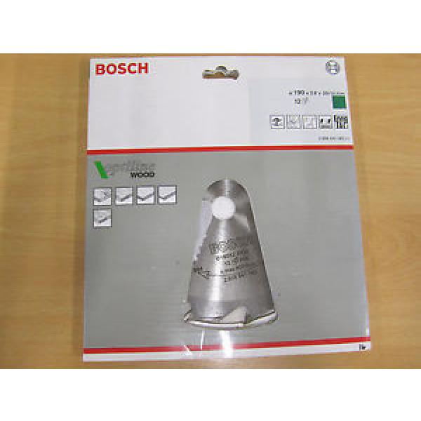 Brand New Bosch 2608641182 190mm x 2.6mm x 20/16mm Bore Saw Blade - 12 Tooth #1 image