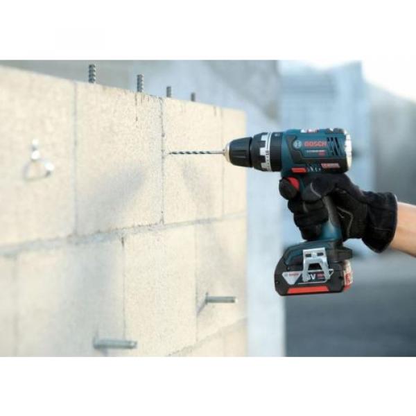 New 18-Volt EC 1/2 in. Cordless Brushless Compact Tough Hammer Drill Driver #3 image