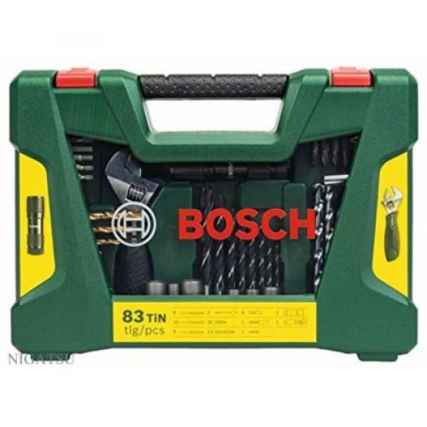 NEW BOSCH 2607017193 83-piece accessory set V83 from JAPAN #2 image
