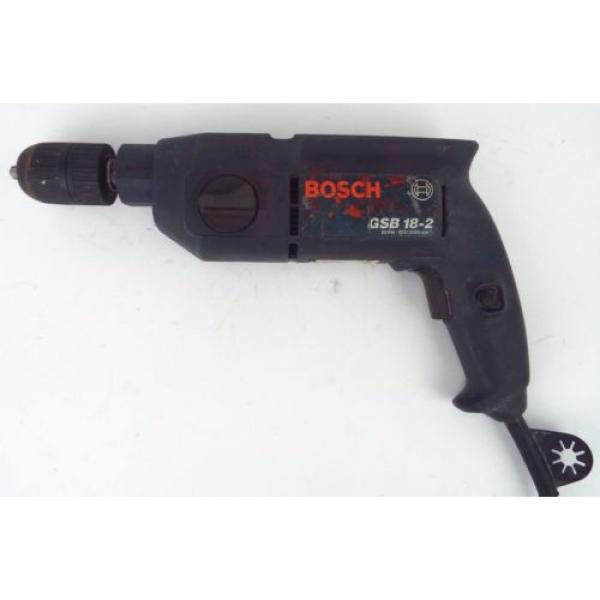 Bosch GSB 18-2 13mm Hammer Drill 2 Speed 600w 110v #2 image