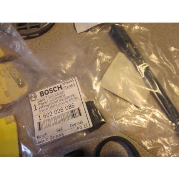 Bosch 4 ½ Angle Grinder Parts Lot - 1347 1348 Motor Gear Housing Trigger ++ #6 image