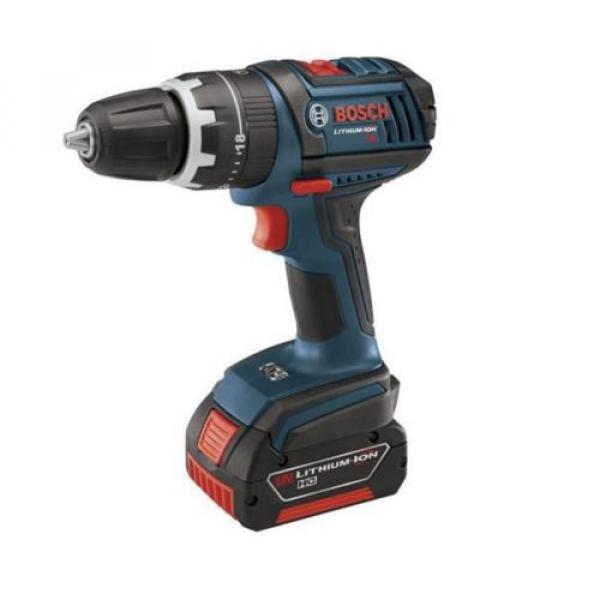 New Durable 18-Volt Compact Tough Hammer Drill Driver with 2 Fat Pack Batteries #2 image