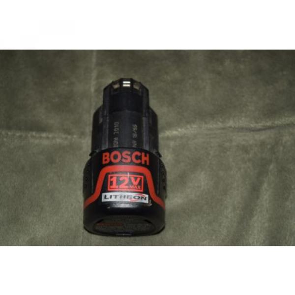 (1) Bosch 12 Volt Cordless Lithium-Ion BAT411 Battery #1 image