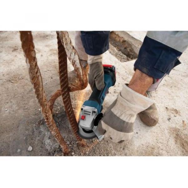 Bosch 4.5&#034; Li-Ion Angle Grinder Cordless Power Tool-ONLY 18V L-BOXX-2 CAG180BL #2 image