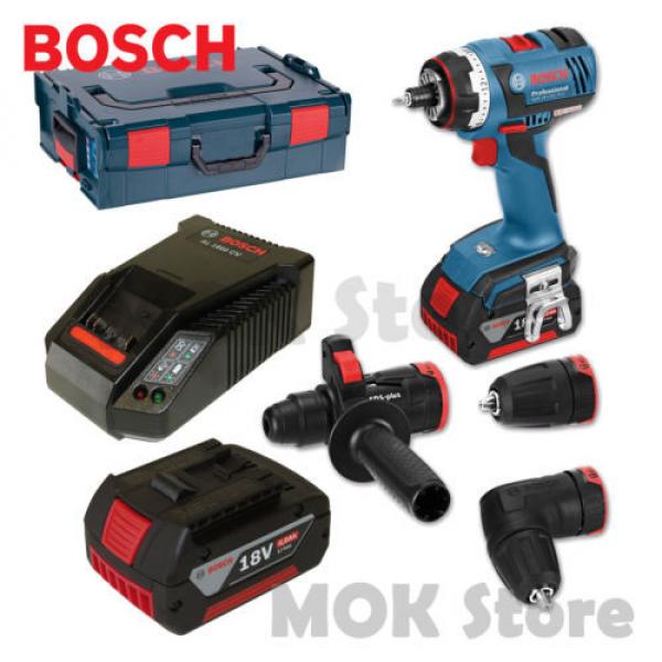 Bosch GSR18V-EC FC2 FlexiClick Drill 2 x 5.0Ah Battery #1 image