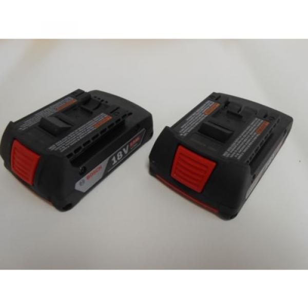 NEW Bosch BAT612 18 V Li-Ion 2.0 Ah Slim Pack Battery (2-pack) #1 image