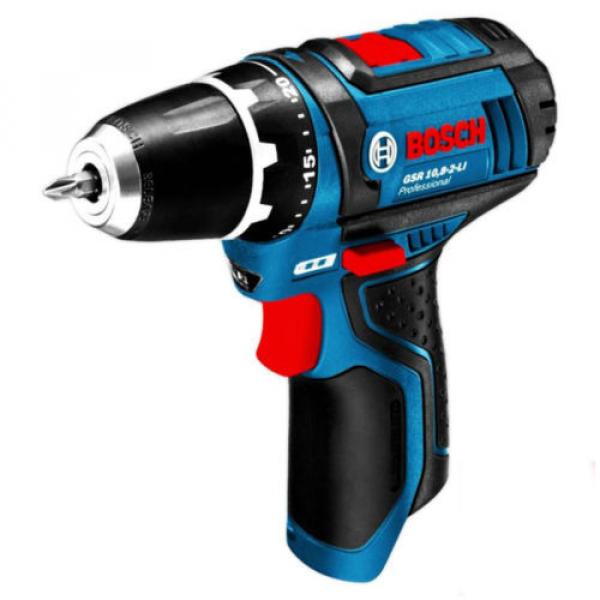 New Bosch 10.8V Li-Ion Cordless 1/2&#034; Drill Driver Skin Only #2 image