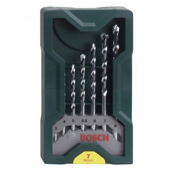 Genuine Bosch 7-BIT Masonary Drill Set 2607019581 3165140430302 # #1 image