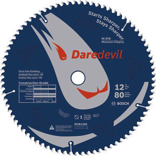 Bosch Daredevil 12&#034; 80 Tooth Extra-Fine Circular Saw Blade DCB1280 New #1 image
