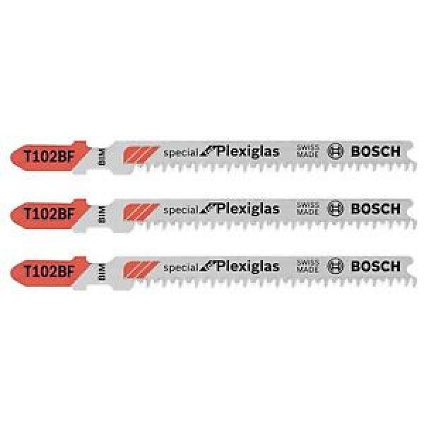 Bosch T102BF Plastic Jigsaw Blade Pack of 5 Designed for Plastic #1 image