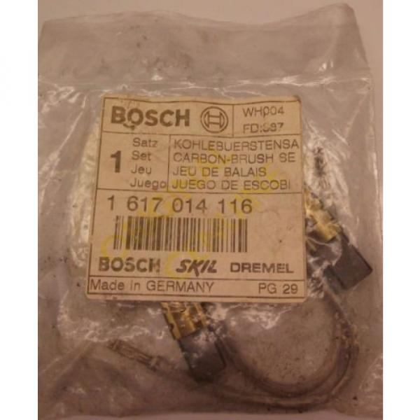 Genuine Bosch 1617014116 Carbon Brush Set  (A17S) #1 image