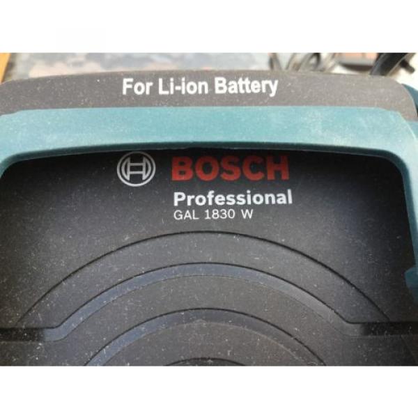 BOSCH PRO WIRELESS INDUCTIVE Li-ion BATTERY CHARGER model GAL1830W - GENUINE #4 image