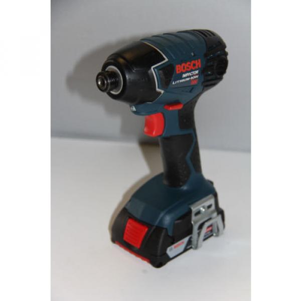 BOSCH 25618 18 LITHIUM-ION 1/4&#034; HEX IMPACT DRIVER + EXT. MUST SEE #3 image