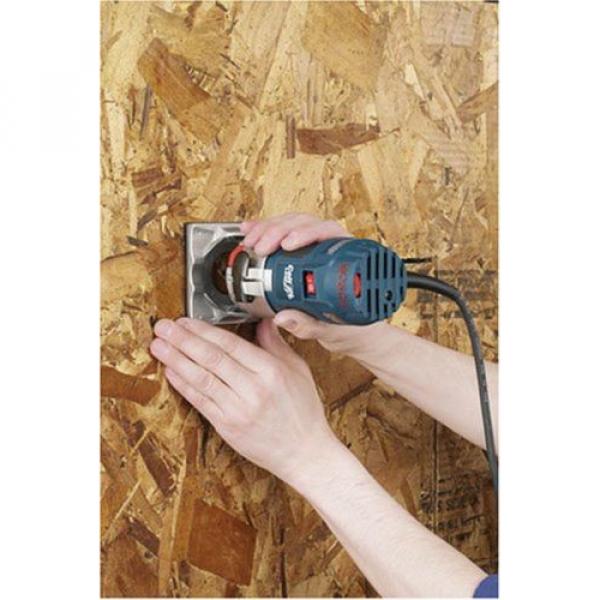 Bosch PR20EVSK Wood Router Corded Electric Fixed-Base 5.6 Amp 1-Horsepower #10 image