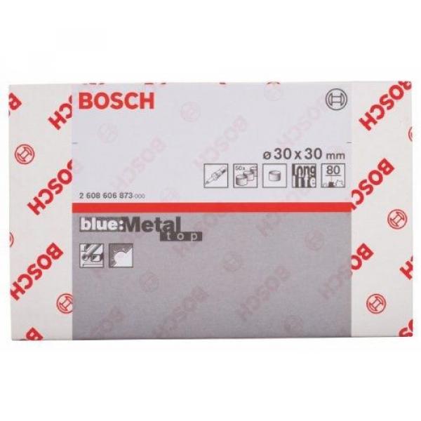 Bosch 2608606873 30 x 30 mm 80 Grit Metal Sanding Sleeve #2 image