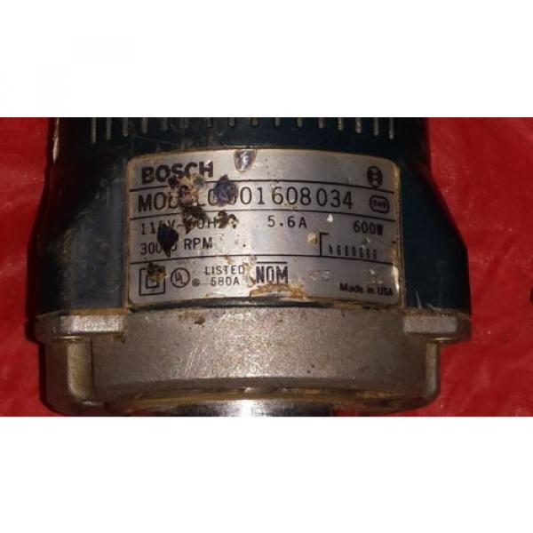 Bosch Laminate Trimmer Motor Model 1608 #3 image